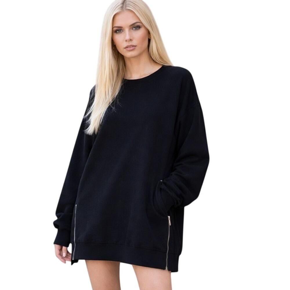 Whimsigoth Witchcore Sweater Womens Large Winter Cozy Office Fall Chic